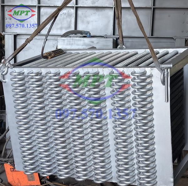 Bộ trao đổi nhiệt cánh inox gia công theo yêu cầu