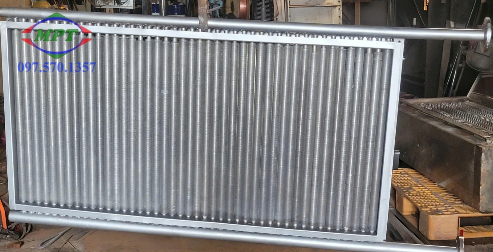 Đơn vị chế tạo bộ trao đổi nhiệt Calorifer theo yêu cầu Đơn vị chế tạo bộ trao đổi nhiệt Calorifer theo yêu cầu