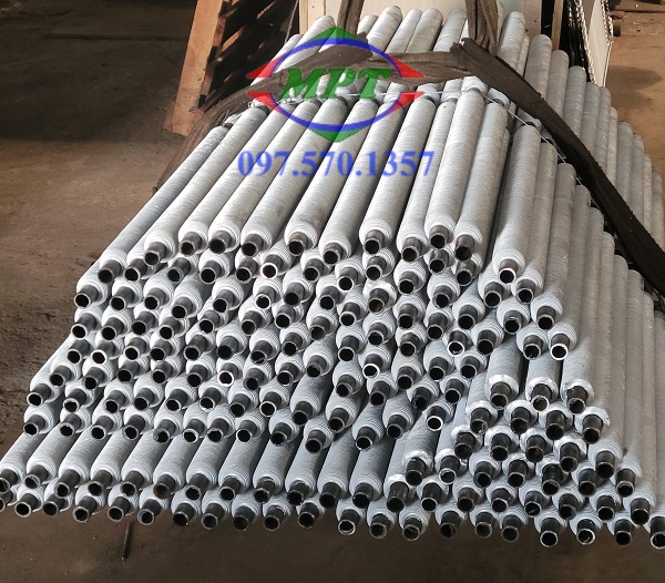 Ống inox cánh nhôm cho buồng sấy công nghiệp