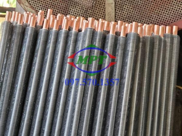 Ống đồng cánh nhôm trong dàn trao đổi nhiệt không khí
